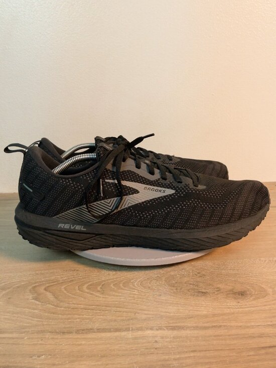 Brooks Revel 6 Men\'s Size 14 D US Black Gray Running Shoes 1103981D072 Sneakers main image 7